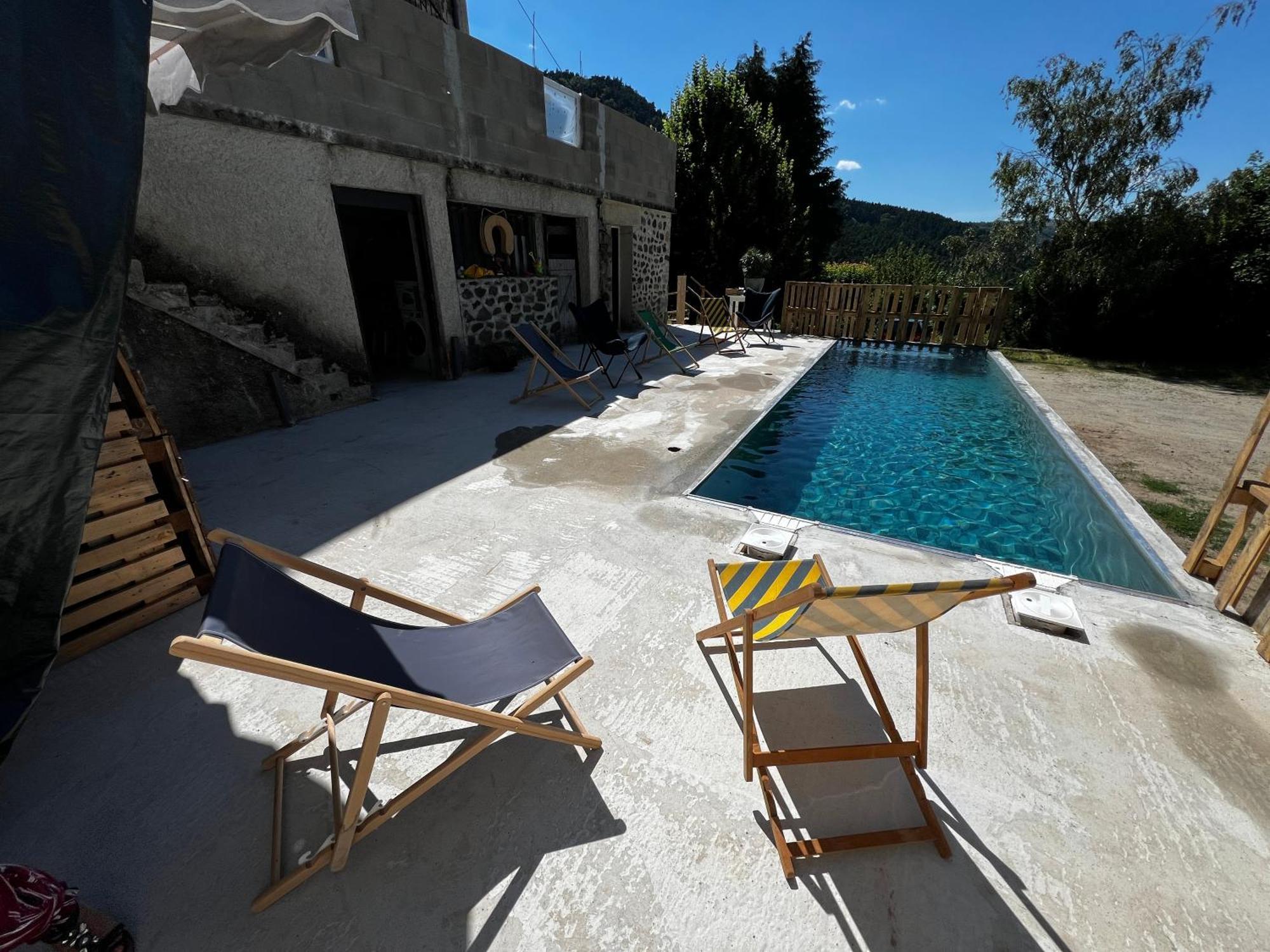 Вилла Domaine De Souchiol Coubon Экстерьер фото